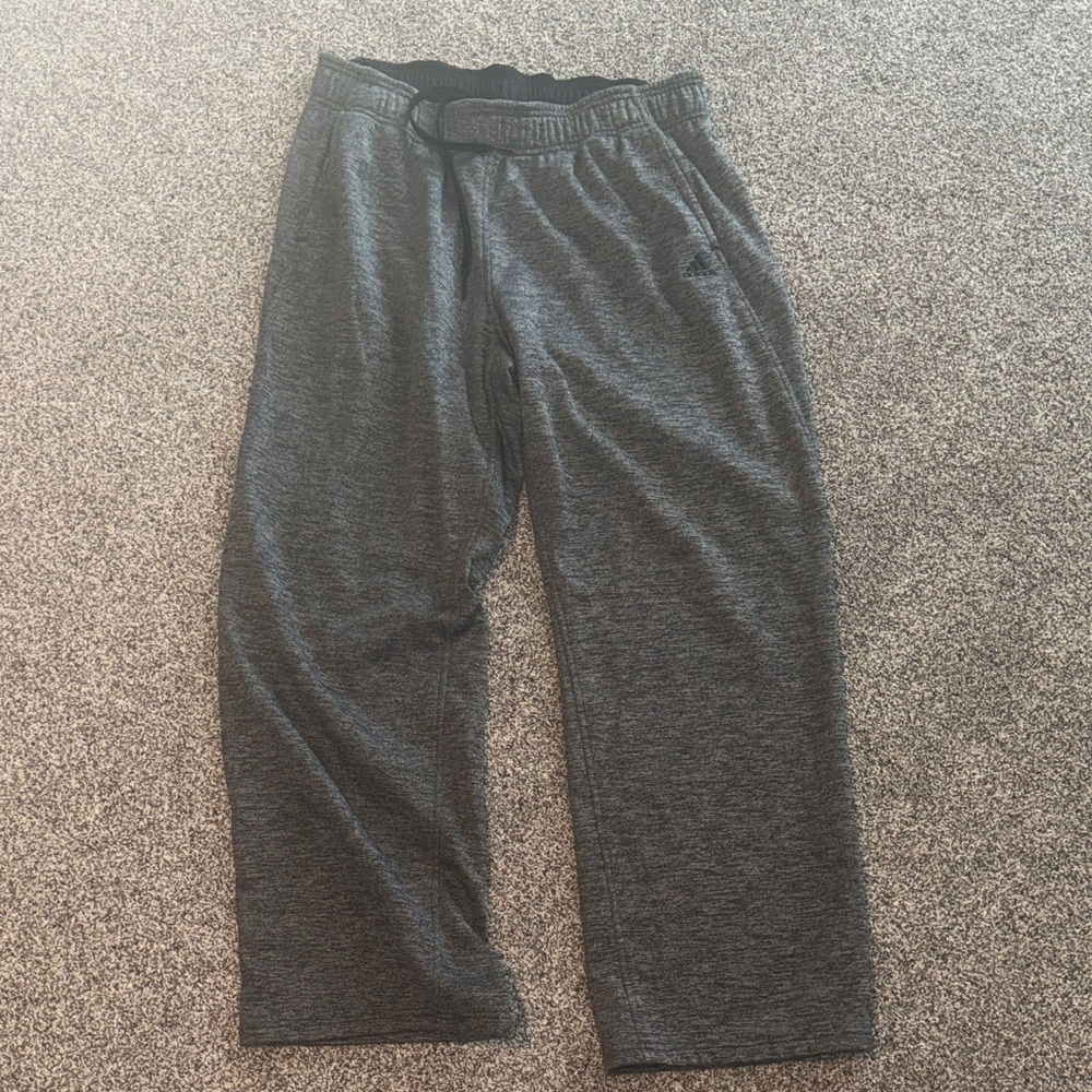 adidas Women’s Dark Gray Marled Sweatpants